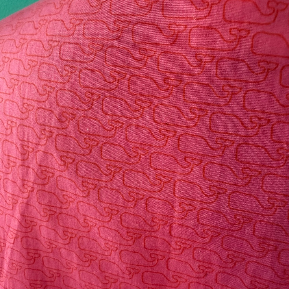 EUC Women’s Vineyard Vines Whale Pattern 2 Piece Long Sleeve Pajama Set Size M - Picture 5 of 9